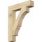 Ekena Millwork Balboa Block Rough Sawn Bracket, Douglas Fir, 6"W x 32"D x 40"H BKT06X32X40BOA05RDF - alternate 1
